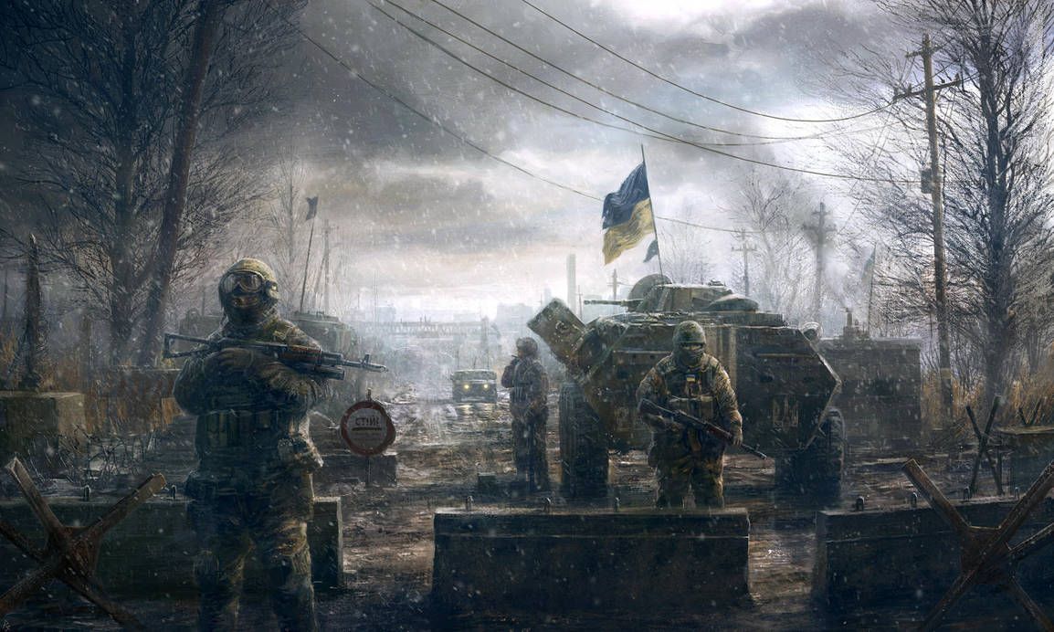 “On guard of our land " Ukrainian ground forces (Shovel)